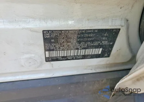 2021 Toyota Rav4 Le z USA, uszkodzony, nr VIN 2T3H1RFV1MC135112